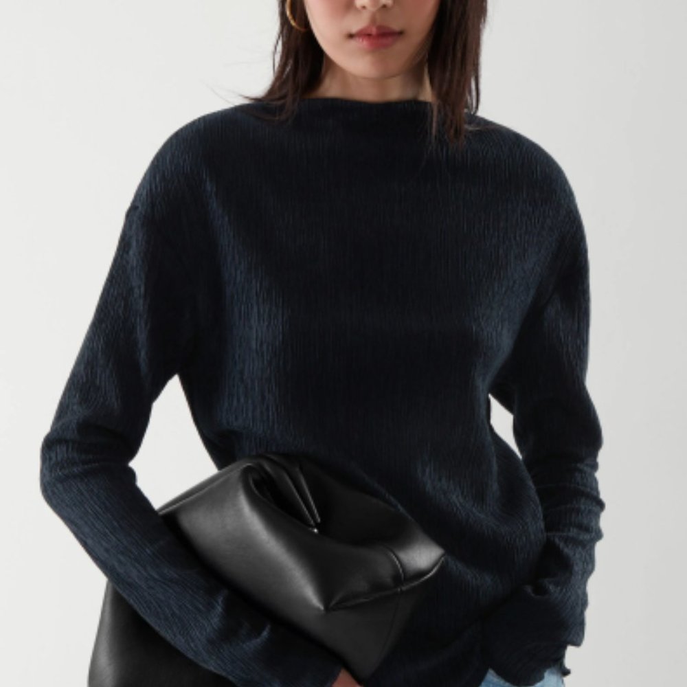 COS Crinkled Top